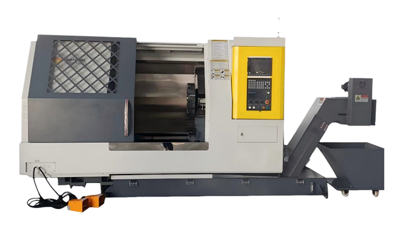 Macchina di tornitura e fresatura a doppio mandrino modello standard serie CKD
